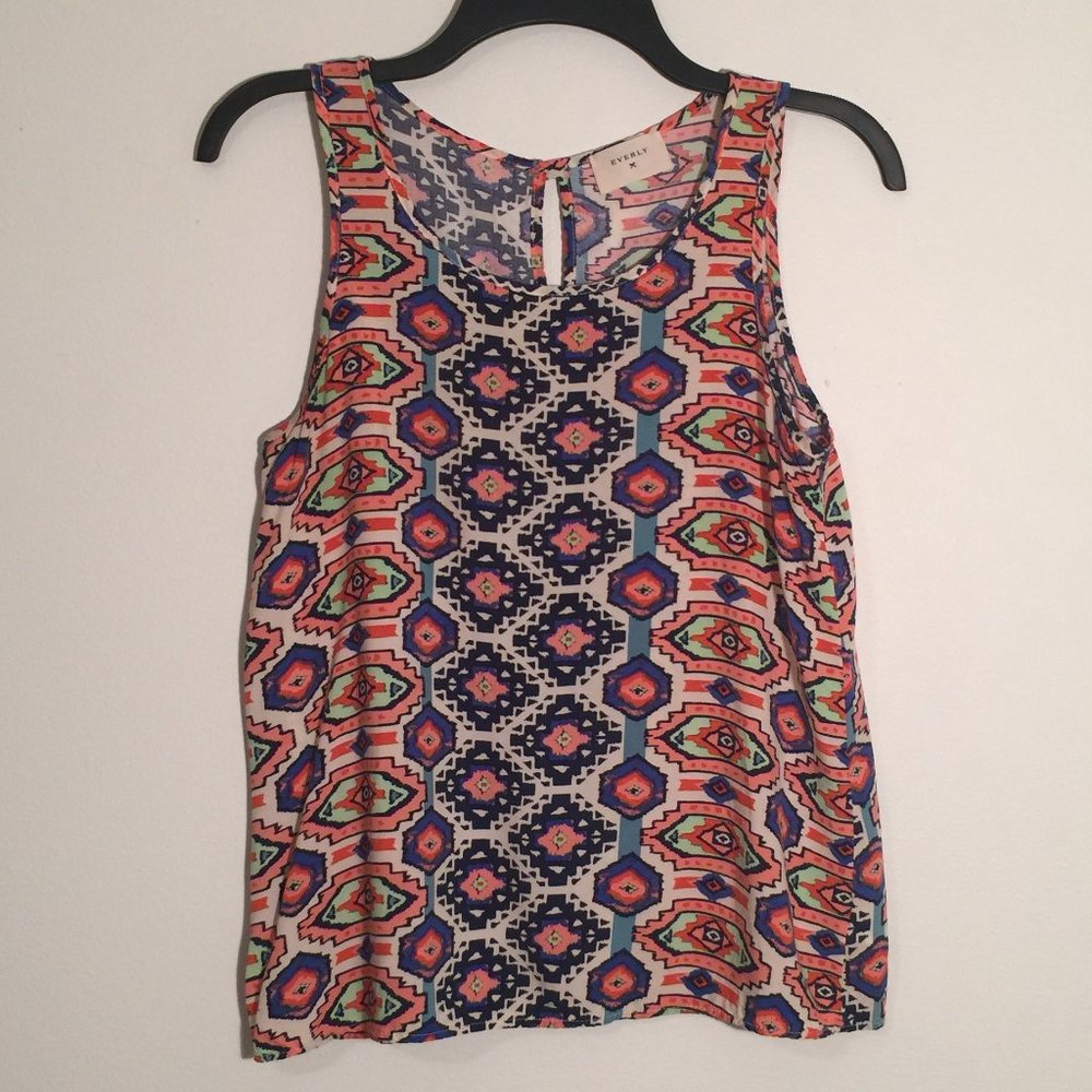Everly Women's Sleeveless Top Small